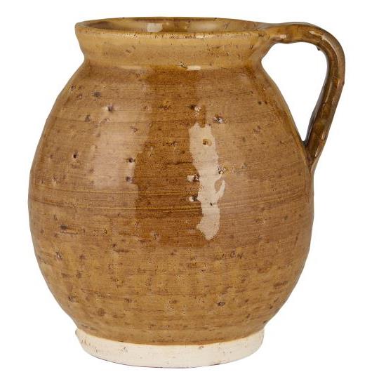 IB Laursen Vase m/Hank, Brun Avignon