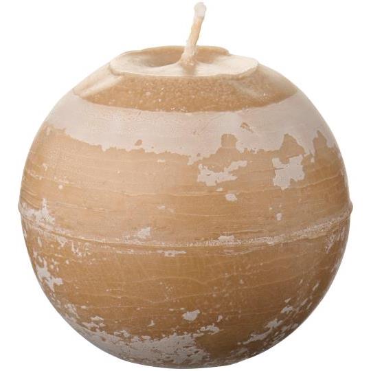 IB Laursen Kulelys Rustikk Svanemerket Stearin Honning H7,5 Ø8