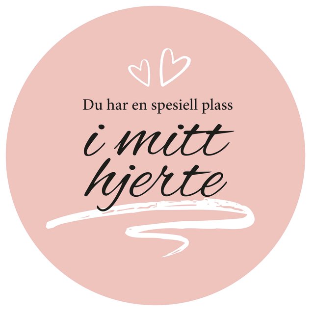 Amundsen Kort - Du har en spesiell Rosa D7,5 Papp