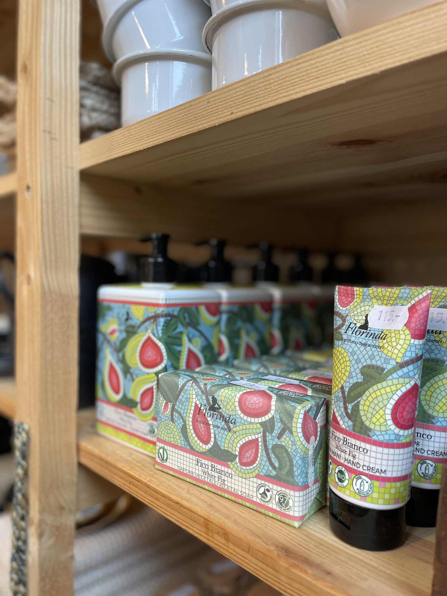 Økologiske Italienske såper og kremer