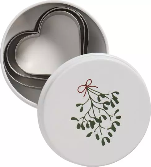 IB Laursen boks med hjerte kakeutstikkere - JUL