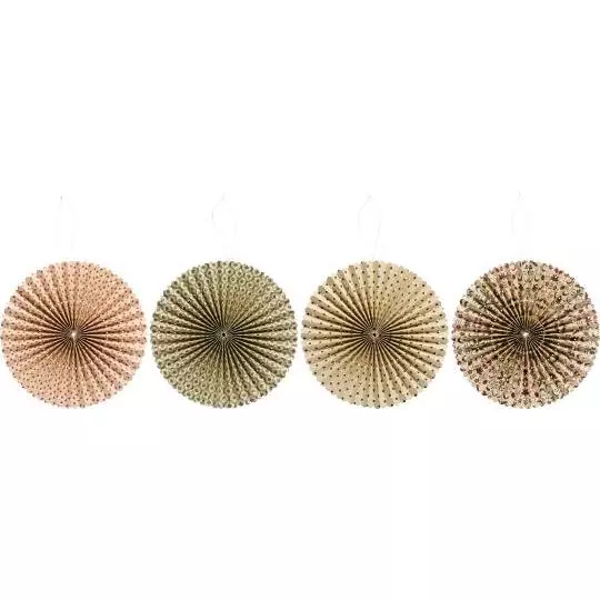 IB Laursen Rosett t/Oppheng 4ass, pr stk