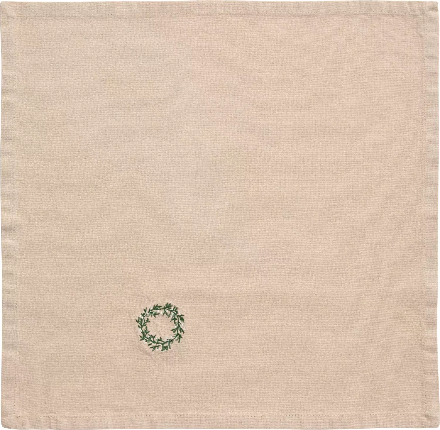 IB Laursen Stoffserviet Tradition m/krans