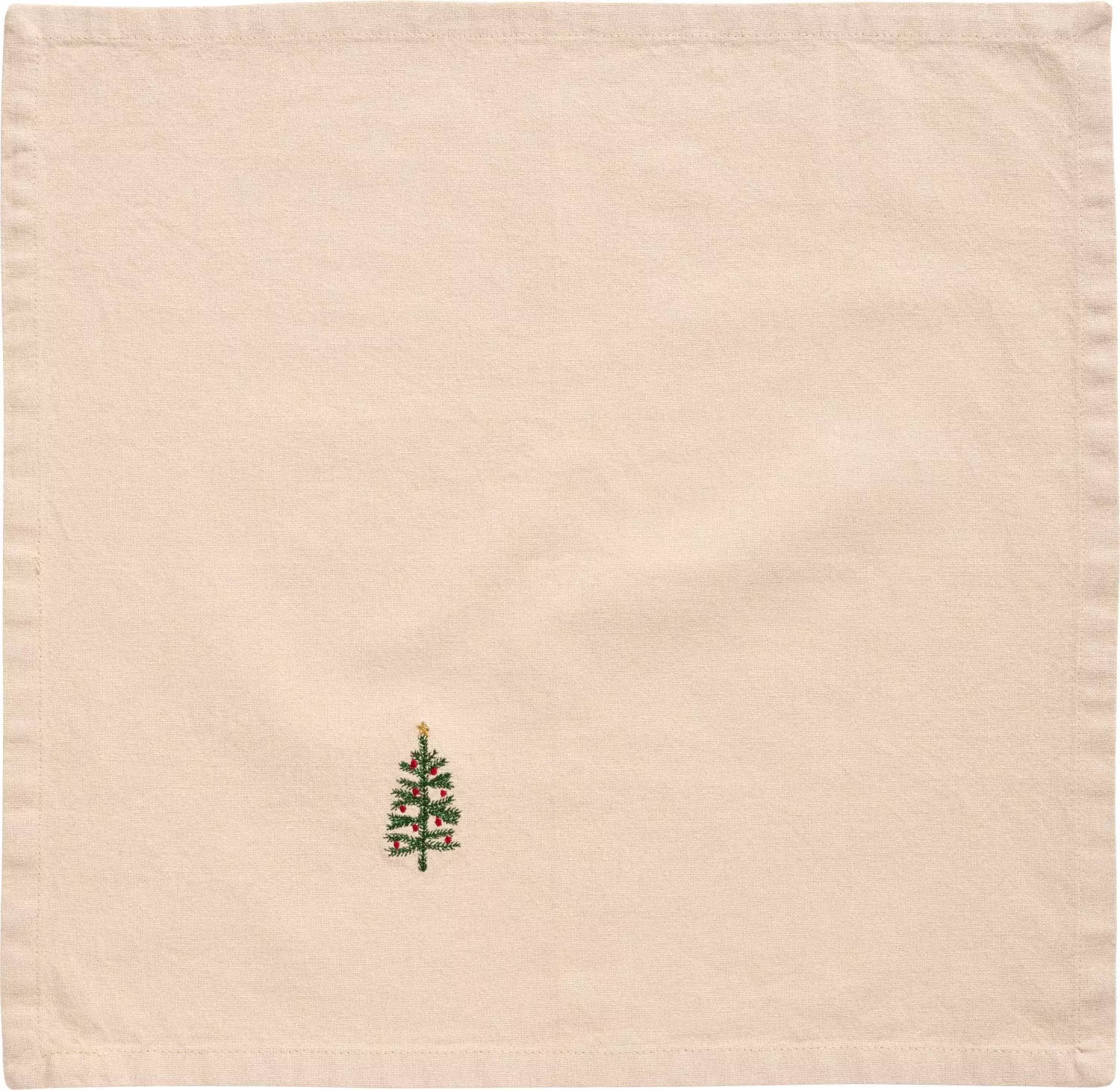 IB Laursen Stoffserviet Tradition m/juletre LinFarget - Bomull - 40x40cm