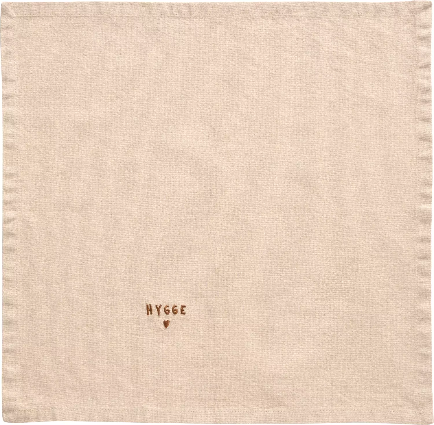 IB Laursen Stofserviet Tradition m/Hygge LinFarget - Bomull - 40x40cm