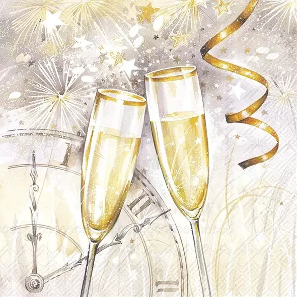 IHR Servietter Time To Toast Lunch