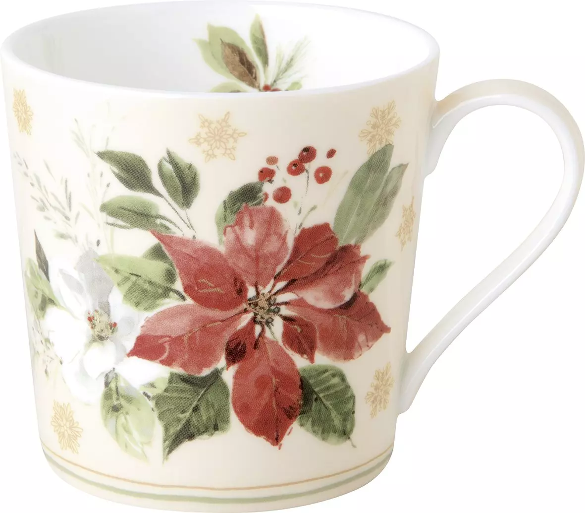 IHR Krus Poinsettia Bouquet Cream