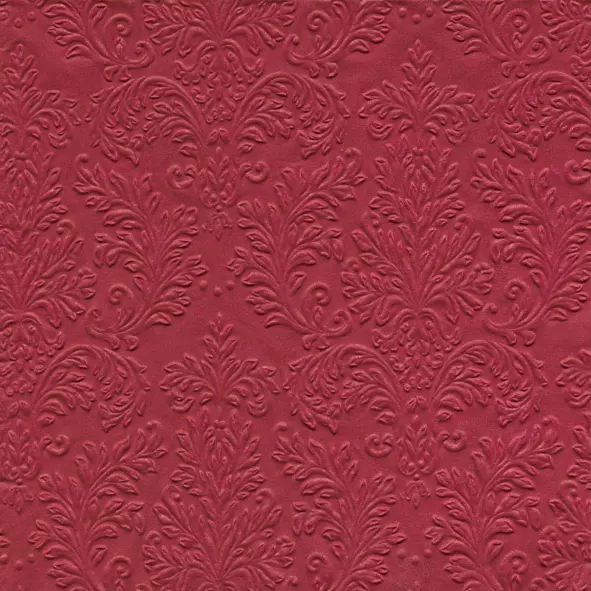 IHR Cameo Servietter Uni rød kaffe - 25x25cm - Papir