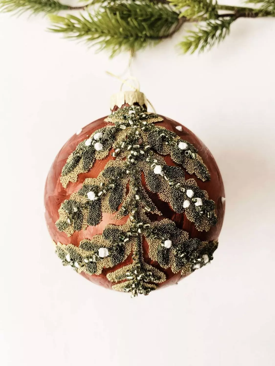 Trend Design Julekule juletre d 8 cm