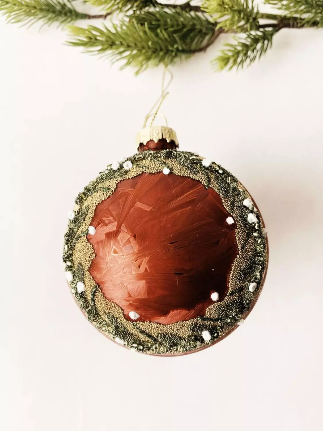 Trend Design Julekule krans d 8 cm