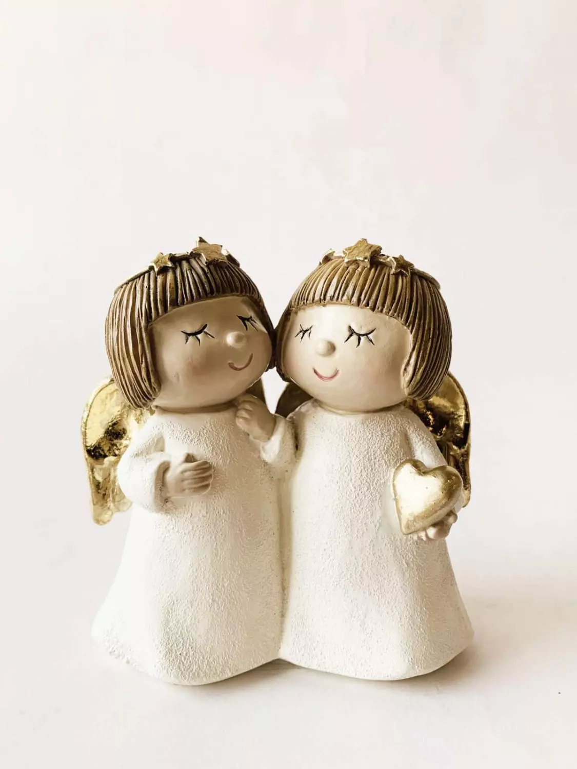 Trend Design To engler med hjerte h 10,5 cm