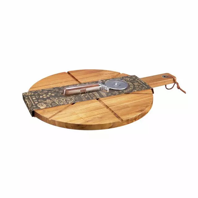 Holmen "Pavia" Pizzabrett og Pizzahjul