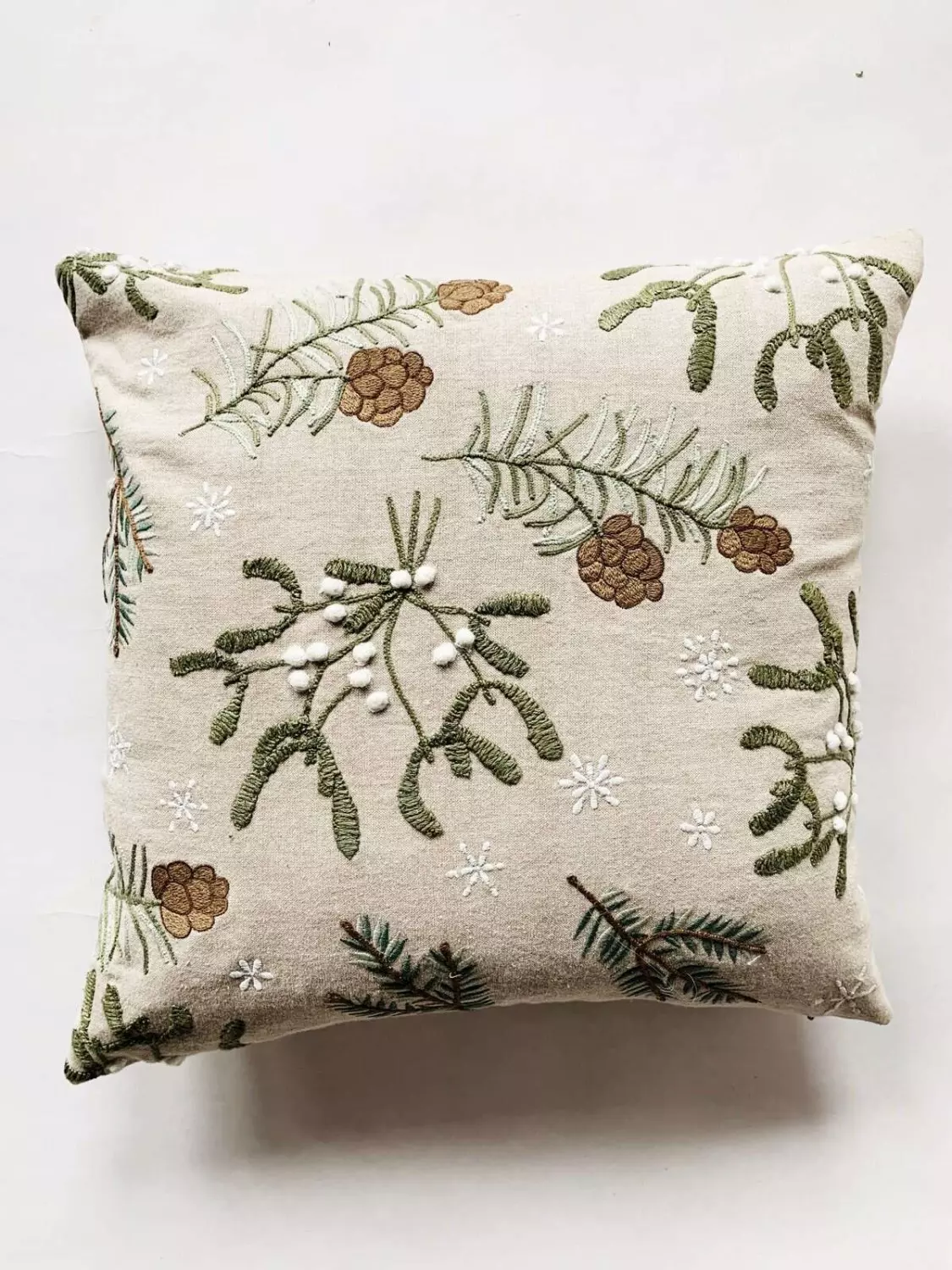 Trend Design Putetrekk Natur Kvist, Håndlaget 45x45cm
