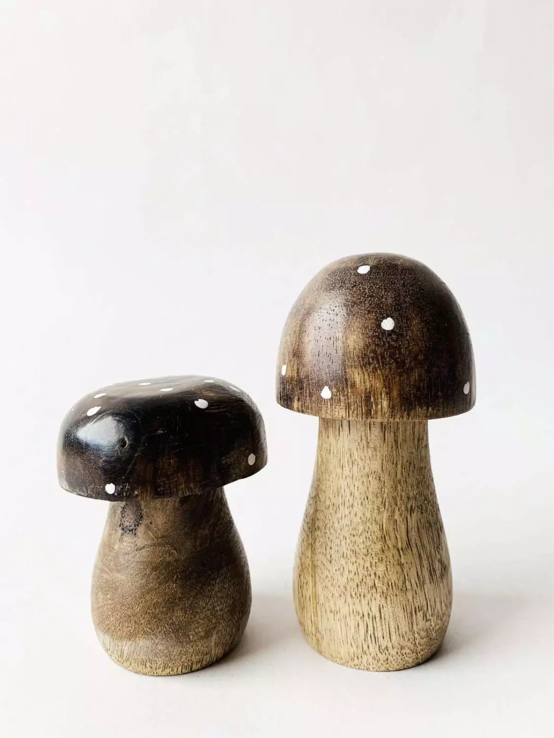 Trend Design Tresopp brun m prikker h 7 cm