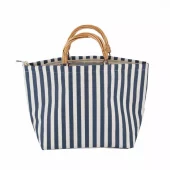 Sunny veske Blå 39x25cm Bomullsblanding