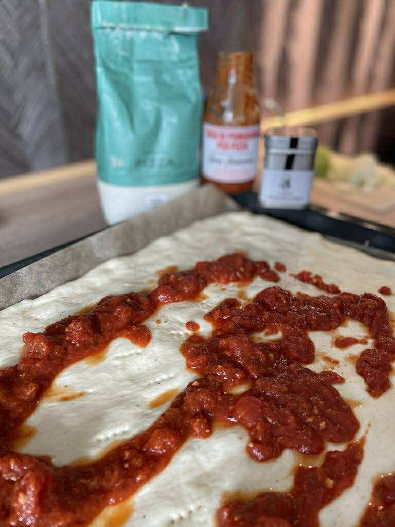 Focaccia og pizza oppskrift