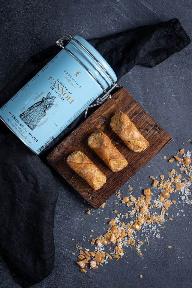 Greenomic delikatesser cannoli