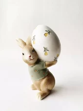Trend Design Kanin m egg på ryggen h 15 cm