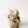 Trend Design Kanin i blomsterpotte 7×9 cm