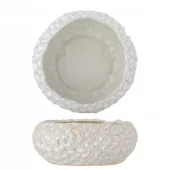 Bloomingville "Lowen" Skål, hvit