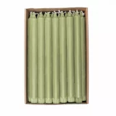 Edelweiss Kronelys, 100% Økologisk Stearin, Green Leaf