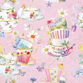 Ambiente Lunsj Servietter "Tea Cups"