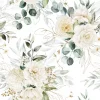 Ambiente Lunsj Servietter "Eucalyptus and Roses"