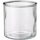 IB Laursen Pot Hannah klart sylindrisk glass