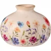 IB Laursen Vase med smal hals dekor  Wildflowers