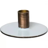 IB Laursen Lysestake T/1,3 cm Lys 2-farget Lys Blå