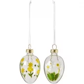 IB Laursen Egg T/Heng 2 Ass Glass pris pr.stk