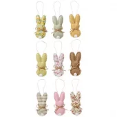 IB Laursen Påskehare til heng 9 ass - pris pr. stk.