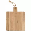 IB Laursen Skjærebrett med jutetau firkant med håndtak akasietre