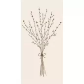 IB Laursen Serviett 10x20 cm pilegrener med gåsunger 16 stk per pakke