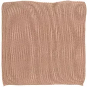 IB Laursen Oppvaskklut Mint falmet rose strikket