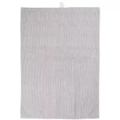 IB Laursen Kjøkkenhåndkle Bertram med mørkeblå og naturlige Milk Boy-striper