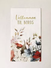 Trend Design Buffet Servietter "Rød/blå blomster"
