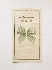 Trend Design Buffet Servietter "Grønn Sløyfe"