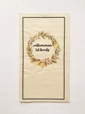 Trend Design Buffet Serviett med "sitronkrans"