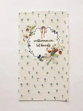 Trend dEsign Buffet Serviett "Småblomstret ned bær"