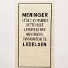 Trend Design Buffet Servietter "Meninger uttalt av ..."