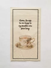 Trend Design Buffet Servietter "Tekopp"