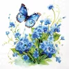 Ambiente Lunsj Servietter "Forget me not"