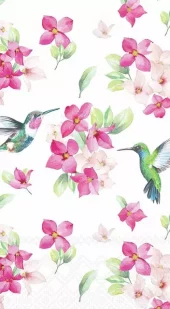 Ambiente Elegant Servietter "Dilligent Hummingbird"
