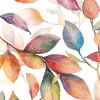Ambiente Servietter "Colorful Leaves" avlang - 33x40cm
