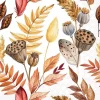Ambiente Lunsj servietter "Leaves and Feathers" 33x33cm