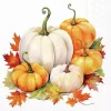 Ambiente Kaffe Servietter "Pumpkin Season" 25x25cm