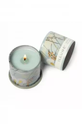 Bloomingville Duftlys ""Fresh Sea Salt", Lys Blå 20t