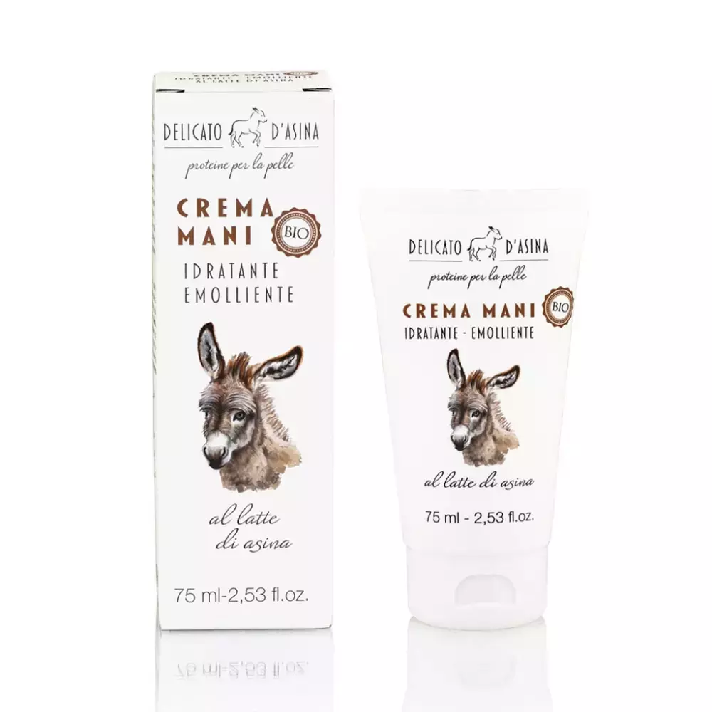 LD Crema mani bio/håndkrem (esel) økologisk - 75ml