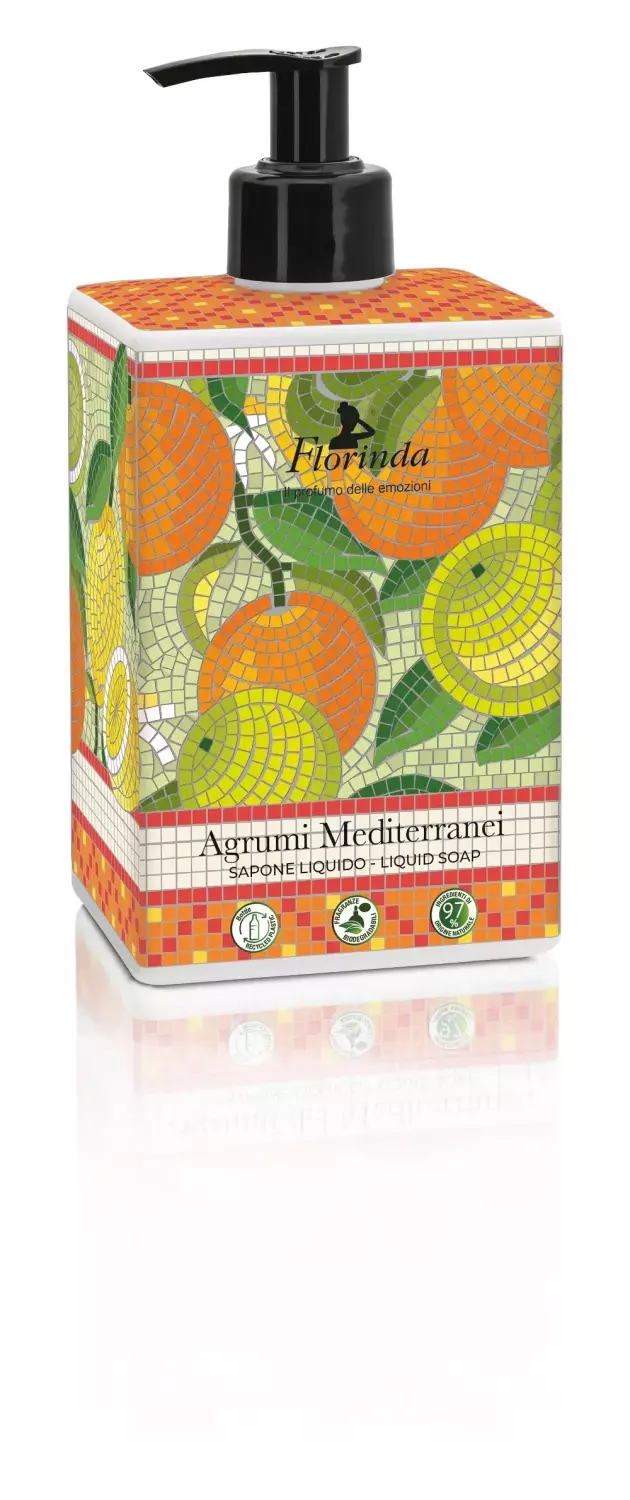 LD Italian Mosaici Agrumi Mediterrani 500ml - Håndkrem